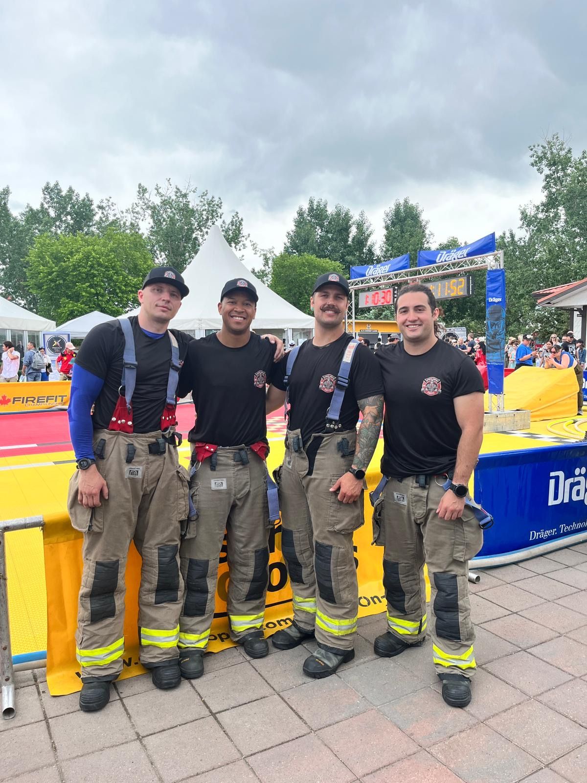 Spruce Goons team at FireFit Championships